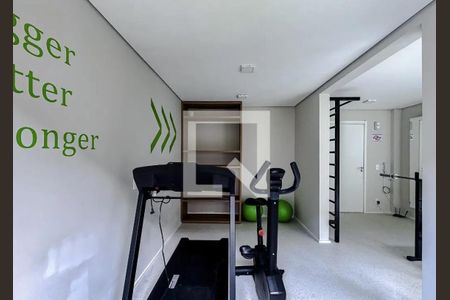 Apartamento para alugar com 32m², 1 quarto e sem vaga Apartamento para alugar com 32m², 1 quarto e sem vagaÁrea comum - Academia