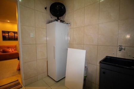 Área de Serviço de apartamento à venda com 3 quartos, 140m² em Estrela Dalva, Belo Horizonte