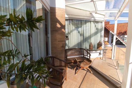Varanda da Sala de casa de condomínio para alugar com 5 quartos, 672m² em Pendotiba, Niterói