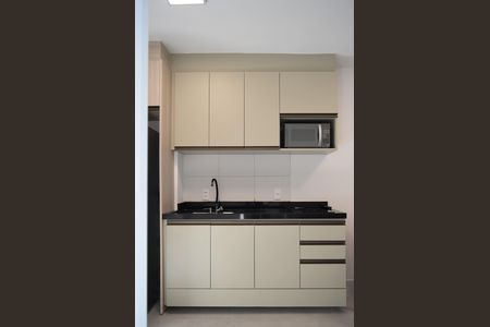 Sala/Cozinha Integrados de apartamento para alugar com 1 quarto, 27m² em Pinheiros, São Paulo