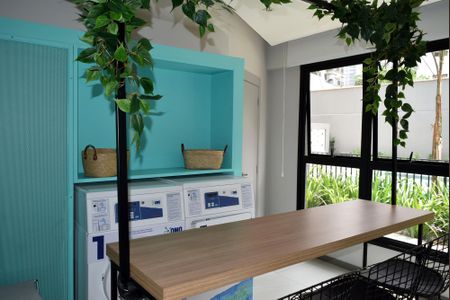 Apartamento para alugar com 27m², 1 quarto e sem vagaLavanderia