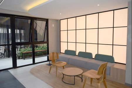 Apartamento para alugar com 27m², 1 quarto e sem vagaHall social