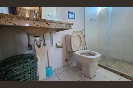 Banheiro da Suíte  de kitnet/studio para alugar com 1 quarto, 18m² em Miguel A Salomão, Lagoa Santa