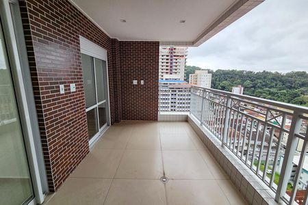 Varanda de apartamento para alugar com 2 quartos, 85m² em Canto do Forte, Praia Grande