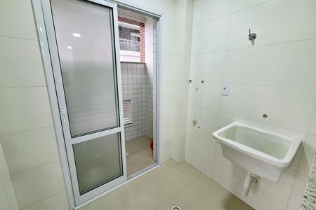 Área de serviço de apartamento para alugar com 2 quartos, 85m² em Canto do Forte, Praia Grande