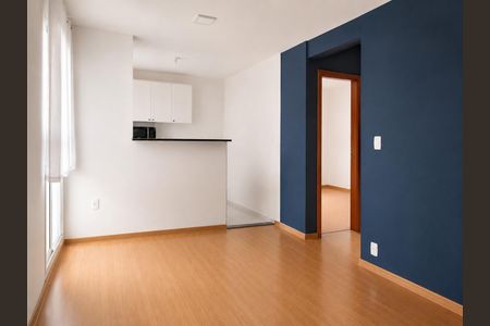 Sala de apartamento para alugar com 2 quartos, 42m² em Jansen, Gravataí