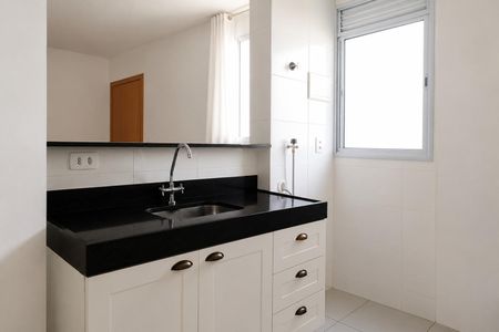 Cozinha de apartamento para alugar com 2 quartos, 42m² em Jansen, Gravataí