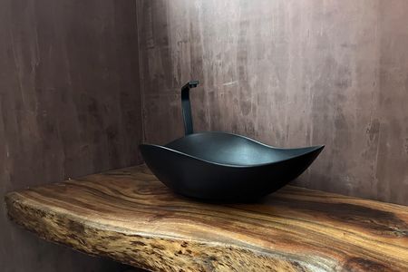Lavabo de casa para alugar com 3 quartos, 170m² em Gonzaga, Santos