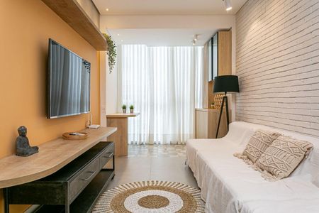 Sala de apartamento para alugar com 2 quartos, 70m² em Córrego Grande, Florianópolis