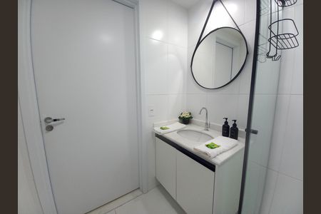 Studio para alugar com 30m², 1 quarto e sem vaga Studio para alugar com 30m², 1 quarto e sem vagaBanheiro
