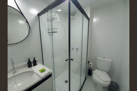 Studio para alugar com 30m², 1 quarto e sem vaga Studio para alugar com 30m², 1 quarto e sem vagaBanheiro