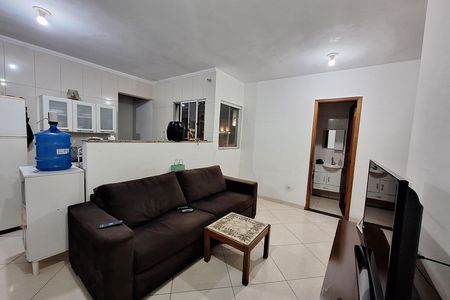 Sala  de apartamento à venda com 2 quartos, 100m² em Vila Sao Pedro, Santo André