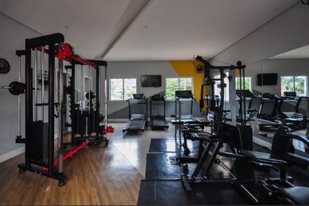 Apartamento para alugar com 40m², 2 quartos e 1 vaga Apartamento para alugar com 40m², 2 quartos e 1 vagaAcademia
