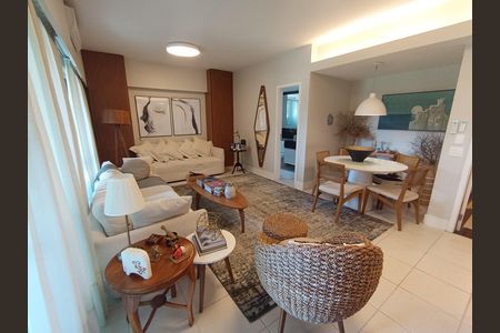 Sala de apartamento para alugar com 1 quarto, 85m² em Barra da Tijuca, Rio de Janeiro