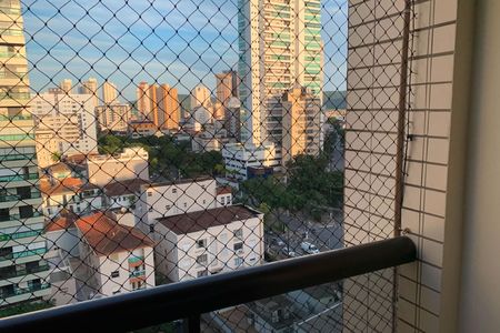 Varanda da Sala de apartamento para alugar com 2 quartos, 110m² em Ponta da Praia, Santos