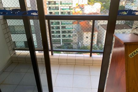 Varanda da Sala de apartamento para alugar com 2 quartos, 110m² em Ponta da Praia, Santos