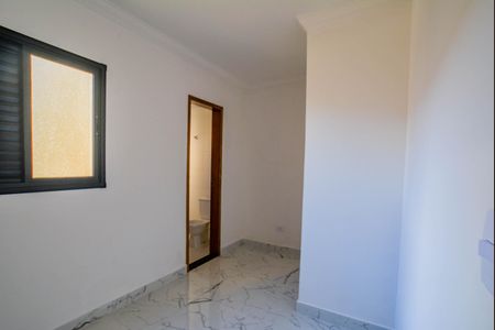 Quarto Suíte de apartamento à venda com 2 quartos, 51m² em Vila Homero Thon, Santo André