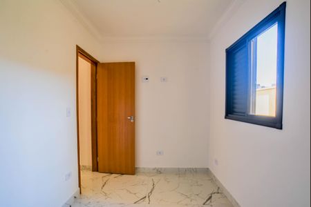 Quarto Suíte de apartamento à venda com 2 quartos, 51m² em Vila Homero Thon, Santo André