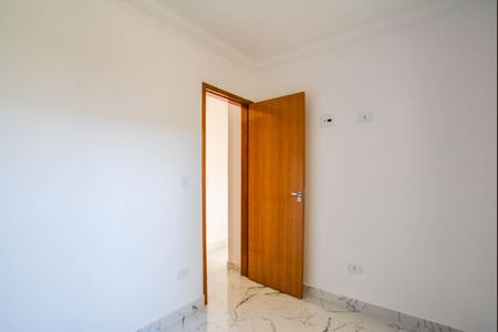 Quarto Suíte de apartamento à venda com 2 quartos, 51m² em Vila Homero Thon, Santo André