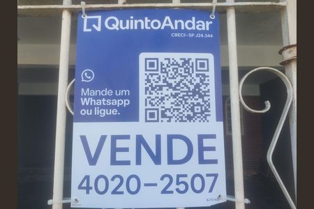Placa QuintoAndar de casa à venda com 2 quartos, 170m² em Jardim Colonial, São Paulo
