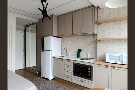 Studio para alugar com 25m², 1 quarto e sem vagaCozinha