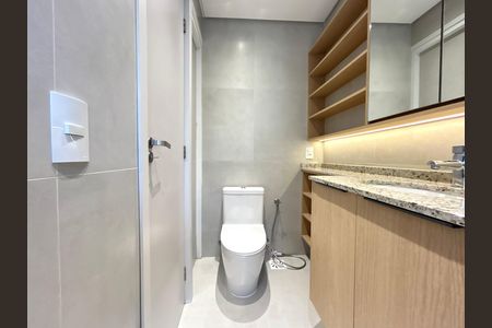 Casa para alugar com 55m², 2 quartos e 1 vagaBanheiro suíte 
