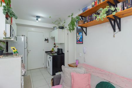 Sala de apartamento à venda com 1 quarto, 32m² em Vila Palmeiras, São Paulo