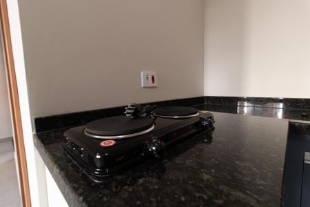 Cozinha de apartamento para alugar com 1 quarto, 30m² em São Pedro, São José dos Pinhais