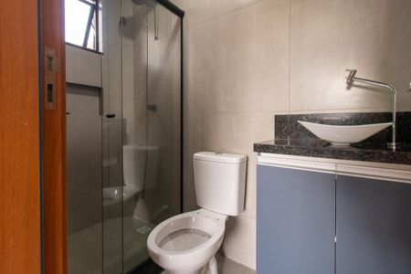 Banheiro de apartamento para alugar com 1 quarto, 30m² em São Pedro, São José dos Pinhais