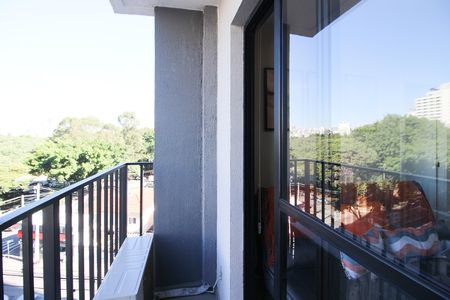 Varanda de apartamento à venda com 1 quarto, 30m² em Vila Olímpia, São Paulo