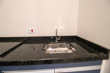 Studio para alugar com 27m², 1 quarto e sem vaga Studio para alugar com 27m², 1 quarto e sem vagaDetalhe da cozinha