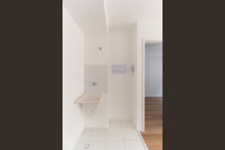Sala - Cozinha de apartamento para alugar com 1 quarto, 27m² em Parada Xv de Novembro, São Paulo