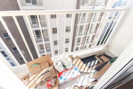 Varanda da Sala de apartamento para alugar com 1 quarto, 27m² em Parada Xv de Novembro, São Paulo