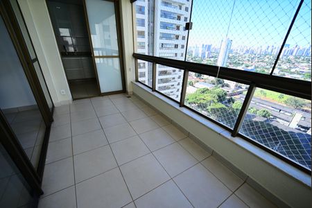 Varanda da Sala de apartamento para alugar com 3 quartos, 108m² em Vila dos Alpes, Goiânia