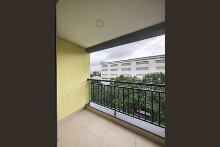 Varanda da Sala de apartamento para alugar com 2 quartos, 47m² em Vila Gustavo, São Paulo