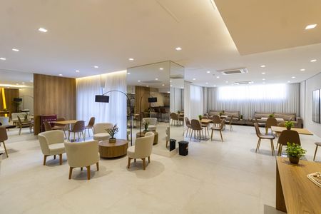 Apartamento para alugar com 47m², 2 quartos e sem vagaÁrea comum - Salão de festas