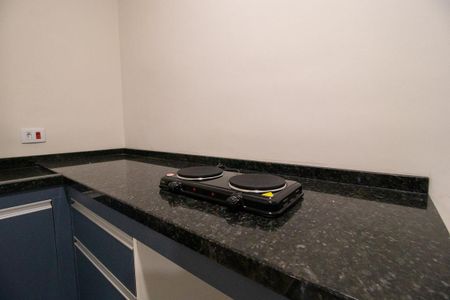 Cozinha - Armários de apartamento para alugar com 1 quarto, 27m² em São Pedro, São José dos Pinhais