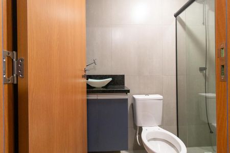 Studio para alugar com 27m², 1 quarto e sem vaga Studio para alugar com 27m², 1 quarto e sem vagaBanheiro