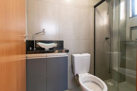 Studio para alugar com 25m², 1 quarto e sem vaga Studio para alugar com 25m², 1 quarto e sem vagaBanheiro