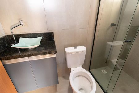 Studio para alugar com 25m², 1 quarto e sem vaga Studio para alugar com 25m², 1 quarto e sem vagaBanheiro