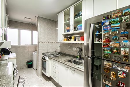 Cozinha  de apartamento à venda com 2 quartos, 52m² em Vila Santana, São Paulo