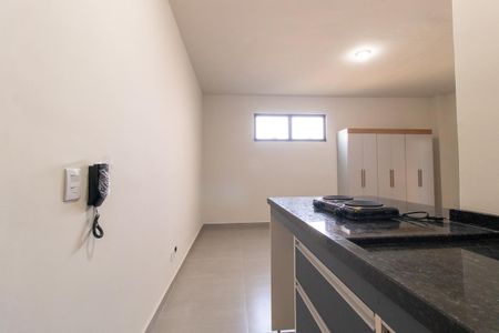 Studio para alugar com 25m², 1 quarto e sem vaga Studio para alugar com 25m², 1 quarto e sem vagaCozinha - Armários