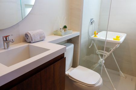 Apartamento à venda com 75m², 2 quartos e 1 vaga Apartamento à venda com 75m², 2 quartos e 1 vagaBanheiro