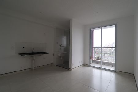 Sala de apartamento para alugar com 2 quartos, 42m² em Jardim, Santo André