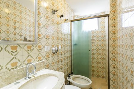 Banheiro de apartamento para alugar com 1 quarto, 77m² em Indianópolis, São Paulo