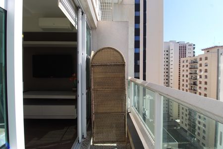 Apartamento para alugar com 50m², 1 quarto e 1 vagaVaranda