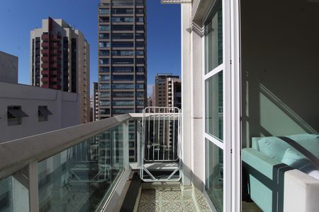 Apartamento para alugar com 50m², 1 quarto e 1 vagaVaranda