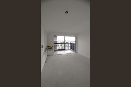 Cozinha de apartamento à venda com 1 quarto, 30m² em Jardim, Santo André