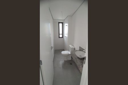 Banheiro de apartamento à venda com 1 quarto, 30m² em Jardim, Santo André
