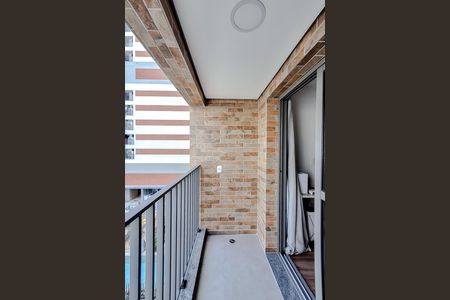 Varanda de kitnet/studio para alugar com 1 quarto, 24m² em Jardim Vila Mariana, São Paulo